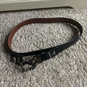 Men's reversible Black and Brown Leather Belt size 34-36